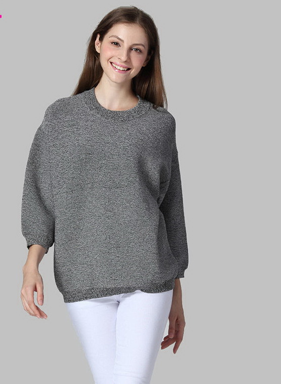2015-Artka-Autumn-Winter-Cashmere-Sweater-Women-Fashion-O-neck-Loose-Thick-Sweater-Seven-Sleeve-One