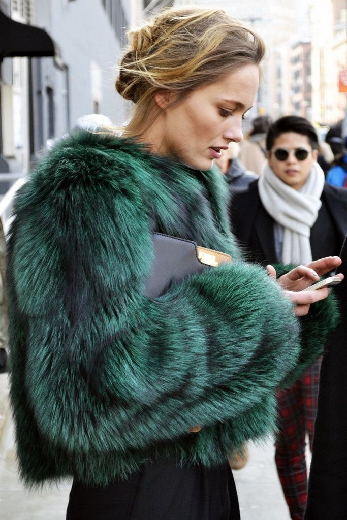 Colorful fur coat2