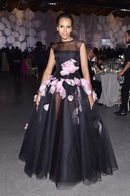 Kerry Washington in Giambattista Valli