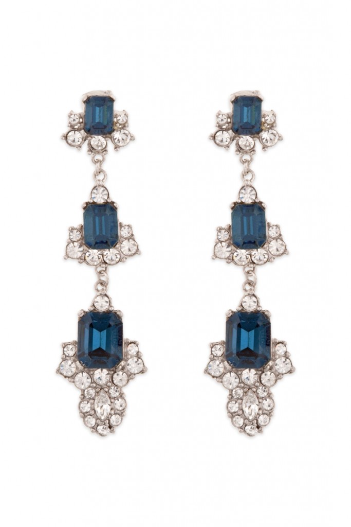Sapphire Diana Drop Earrings