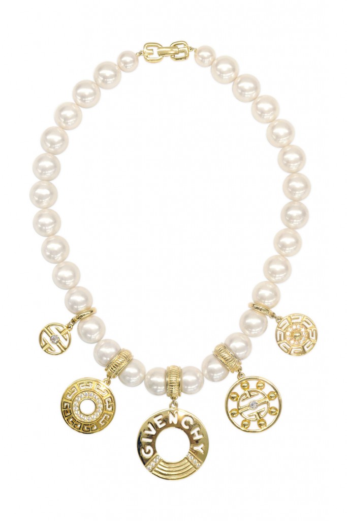 Vintage Givenchy Pearl Statement Necklace