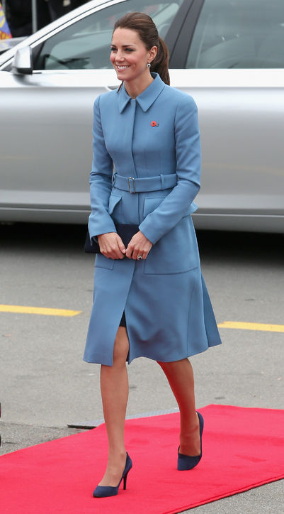 in Alexander McQueen.