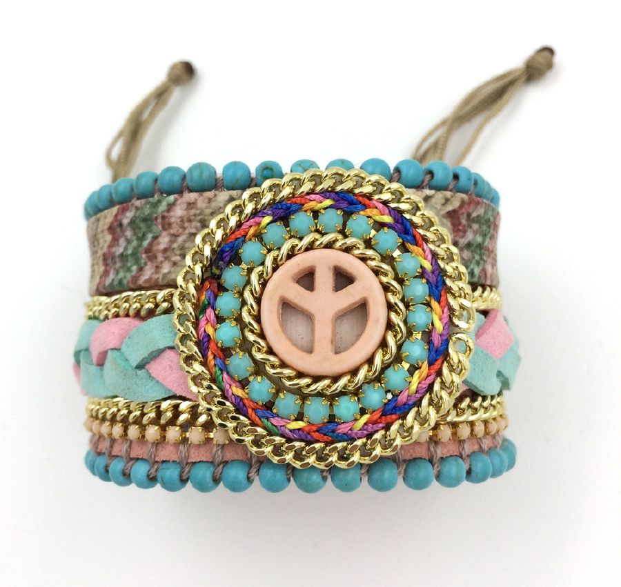 resized_2015-New-European-Jewelry-Suppliers-leather-Bangle-wrap-bracelet-peace-symbol-beads-bracelet-for-women-girl