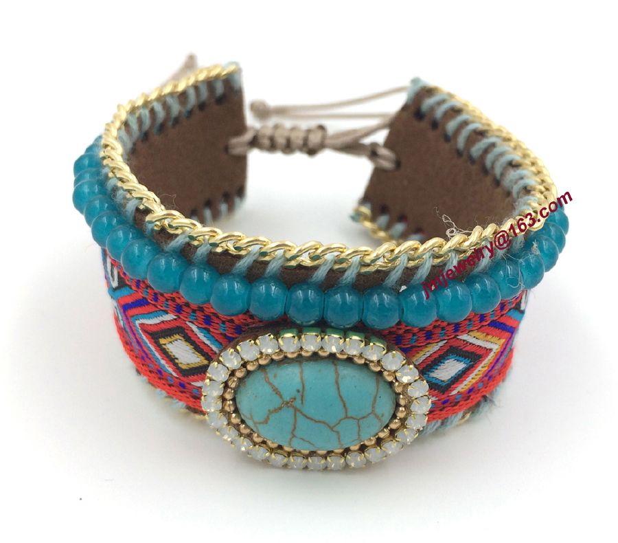 resized_New-font-b-European-b-font-Jewelry-font-b-Suppliers-b-font-turquoise-bangles-Hand-woven