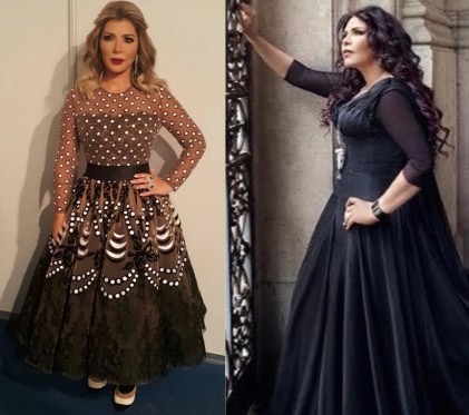 خيارات خاطئة لأصالة بفستان يظهر قصر قامتها و أحلام بحجم أكبر