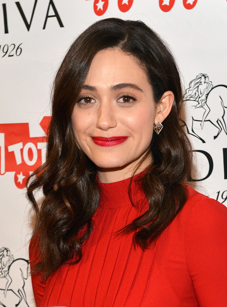 Emmy+Rossum+Earring+Studs+Gold+Studs godiva