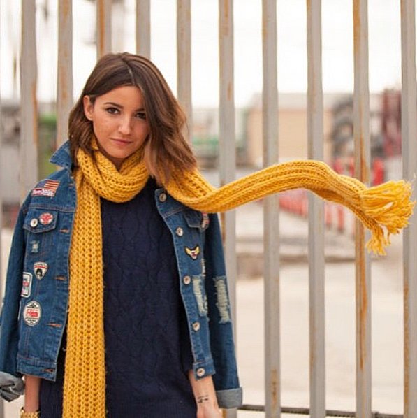 Popping-Out-From-Under-Jean-Jacket
