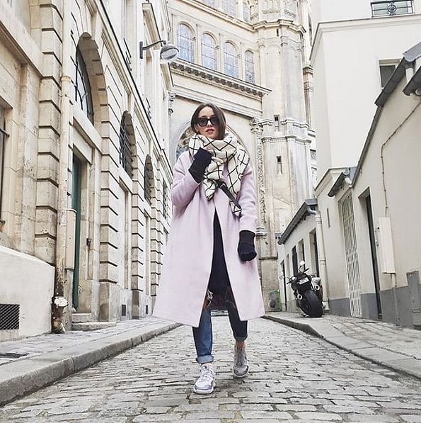 Subtle-Checks-Over-Colorful-Coat