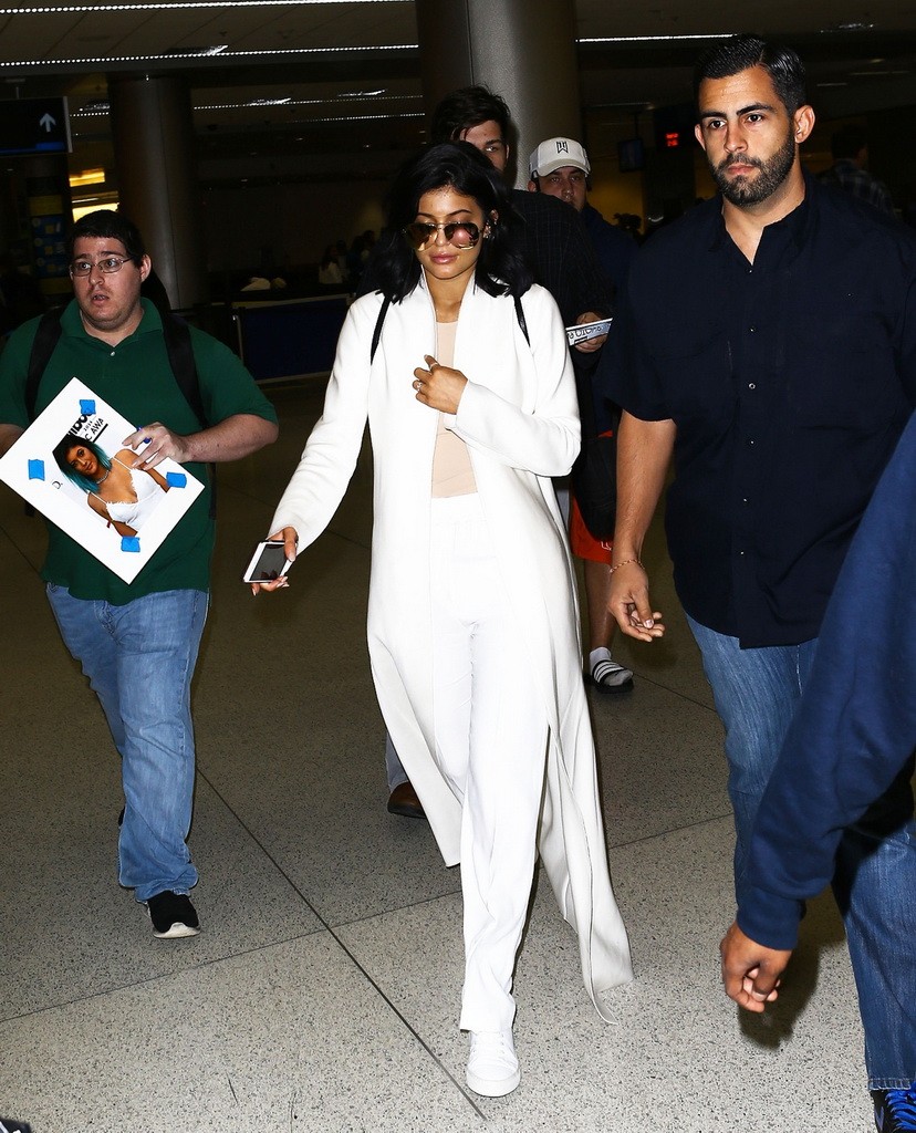 Kylie Jenner Touches Down In Miami