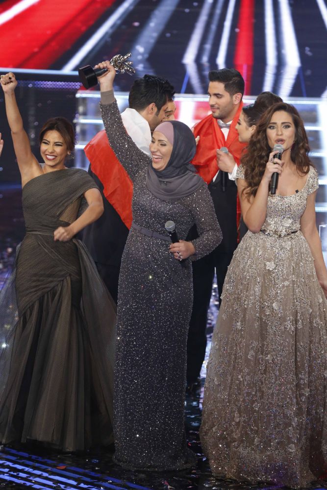 resized_MBC1 & MBC MASR the Voice S3 - Finale - winner Nidaa Charara & Sherine Abdelwahab