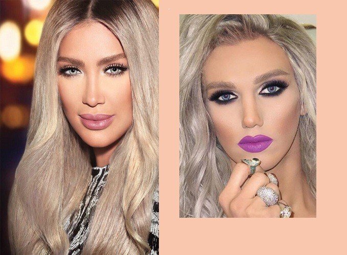 -دياب وصورة الشاب الشبيه بها..ما رأيكم هل نجح بتقليدها؟