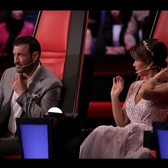 شيرين وكاظم في العرض المباشر الثالث