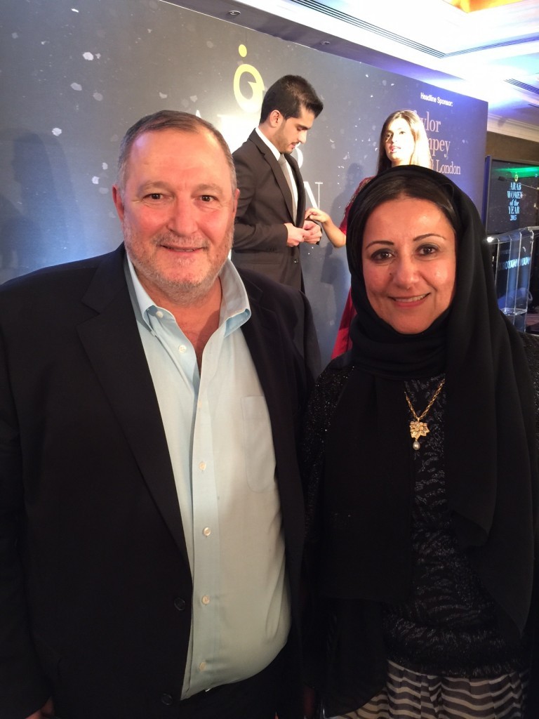 عدنان الكاتب وشهلاء عبدالرزاق البستكي