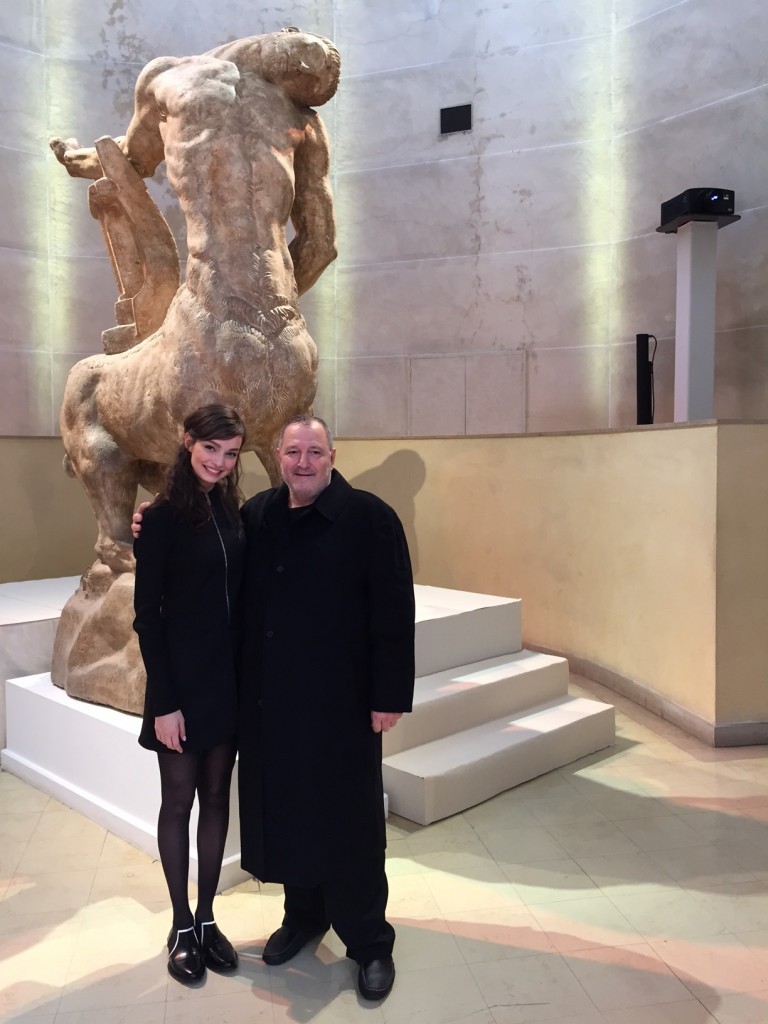 عدنان الكاتب ولوما غروتيه