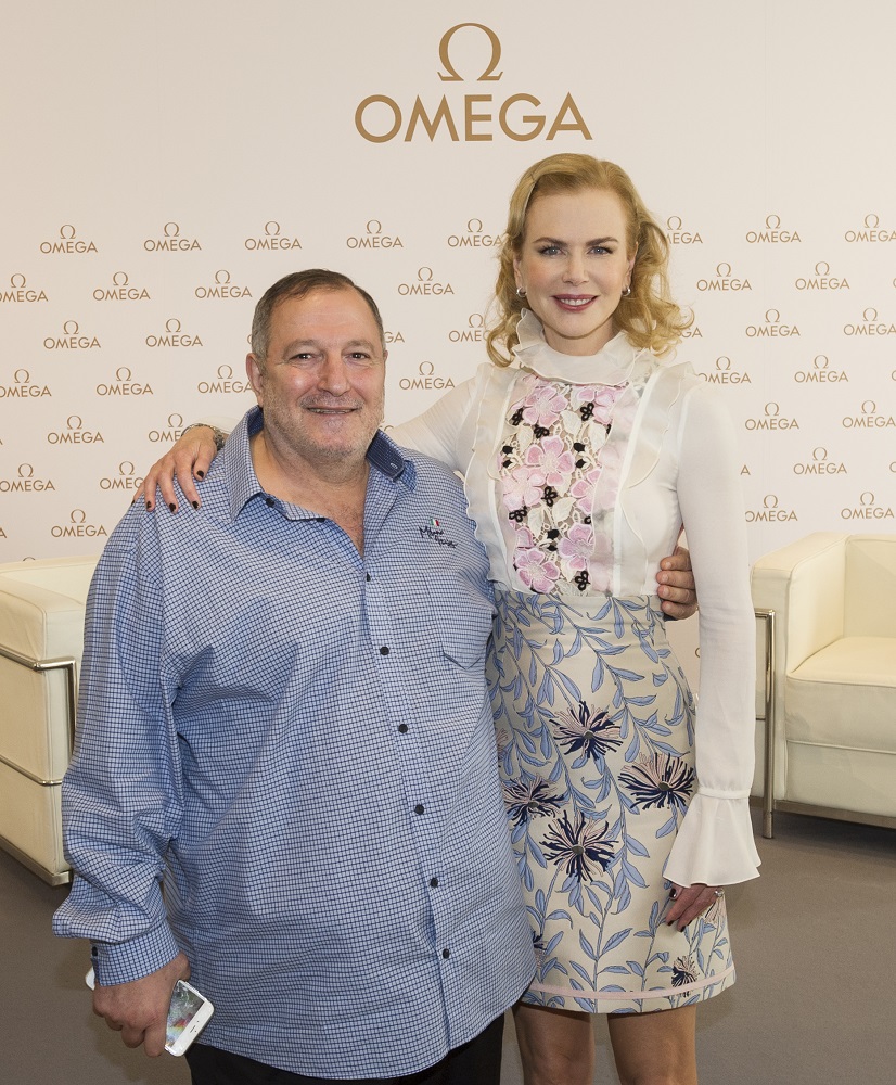 عدنان الكاتب ونيكول كيدمان