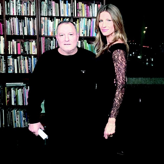 مع النجمة العالمية جيزيل بوندشون