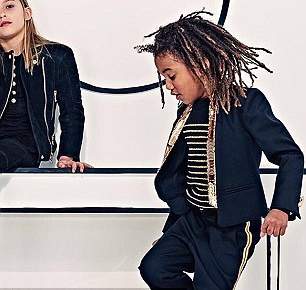 Balmain تطلق خط أزياء جديد للأطفال مستوحى من نورث ويست (5)