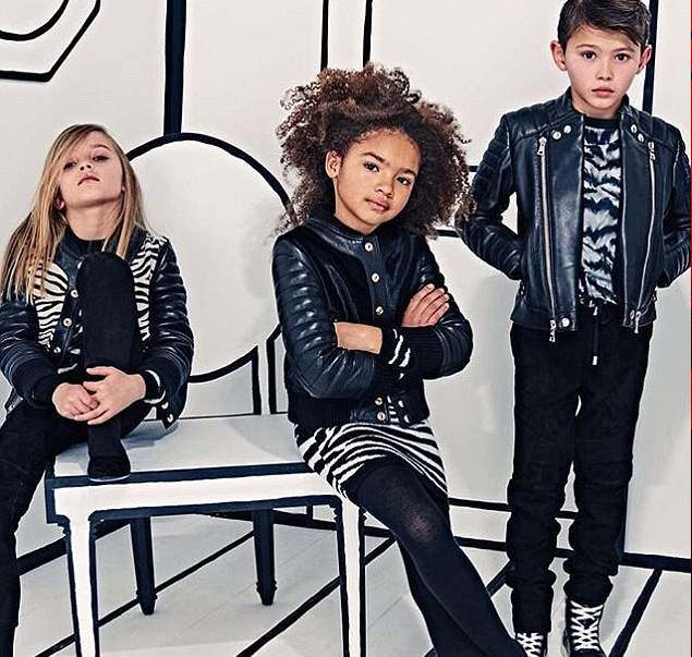 Balmain تطلق خط أزياء جديد للأطفال مستوحى من نورث ويست (6)