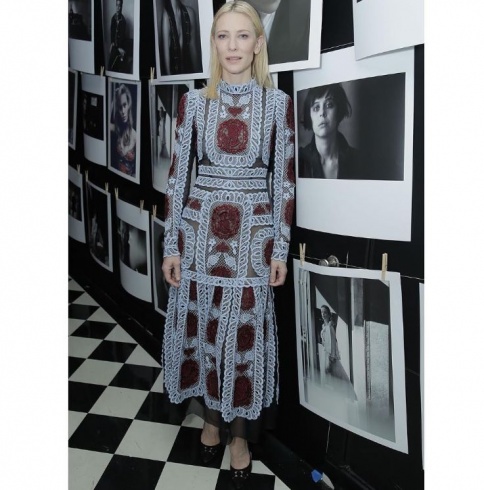 Cate Blanchett wears ERDEMLondon