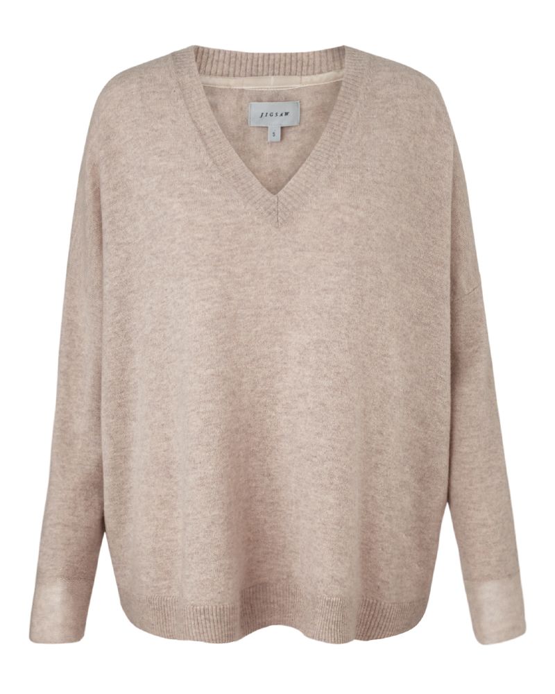 resized_CASHMERE BRIGITTE V SWEATER 985 AED
