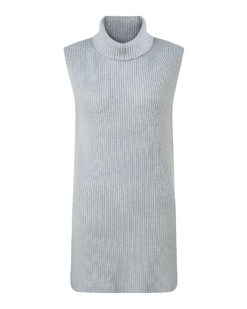 resized_RIB SLEEVELESS SWEATER 525 AED