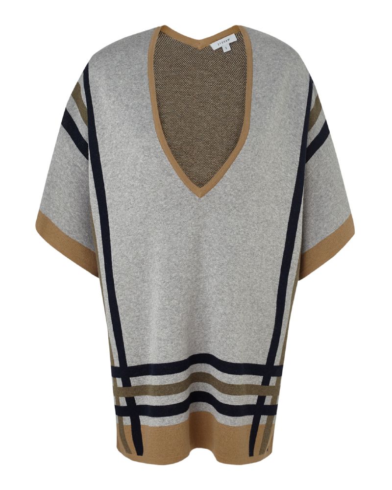 resized_STRIPE DETAIL V NECK SWEATER 730 AED