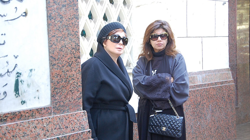 الاعلامية بوسي والفنانة لبلبة