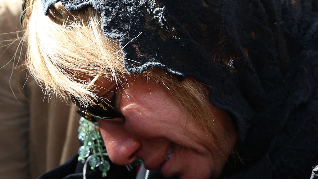 من جنازة ممدوح عبد العليم