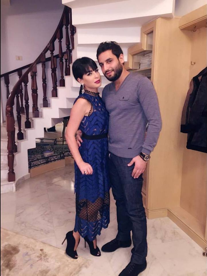 شقيق أصالة وخطيبته مايا حدّاد