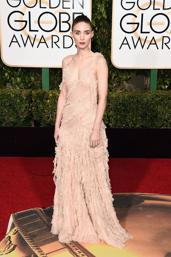 Rooney Mara in Alexander McQueen