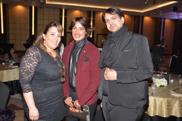 شريف نصر وهانى البحيرى والاعلامية نسمة صادق