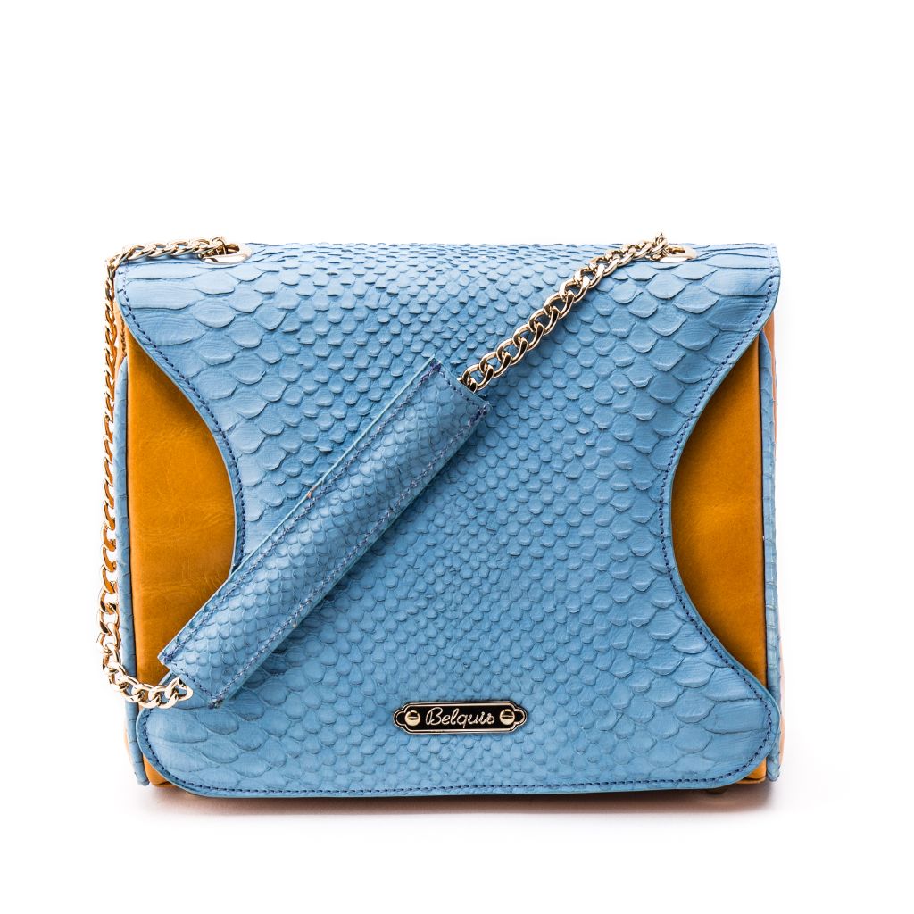 resized_Gabriella Flapbag in Orange Caramel Crocodile Print_AED 4500