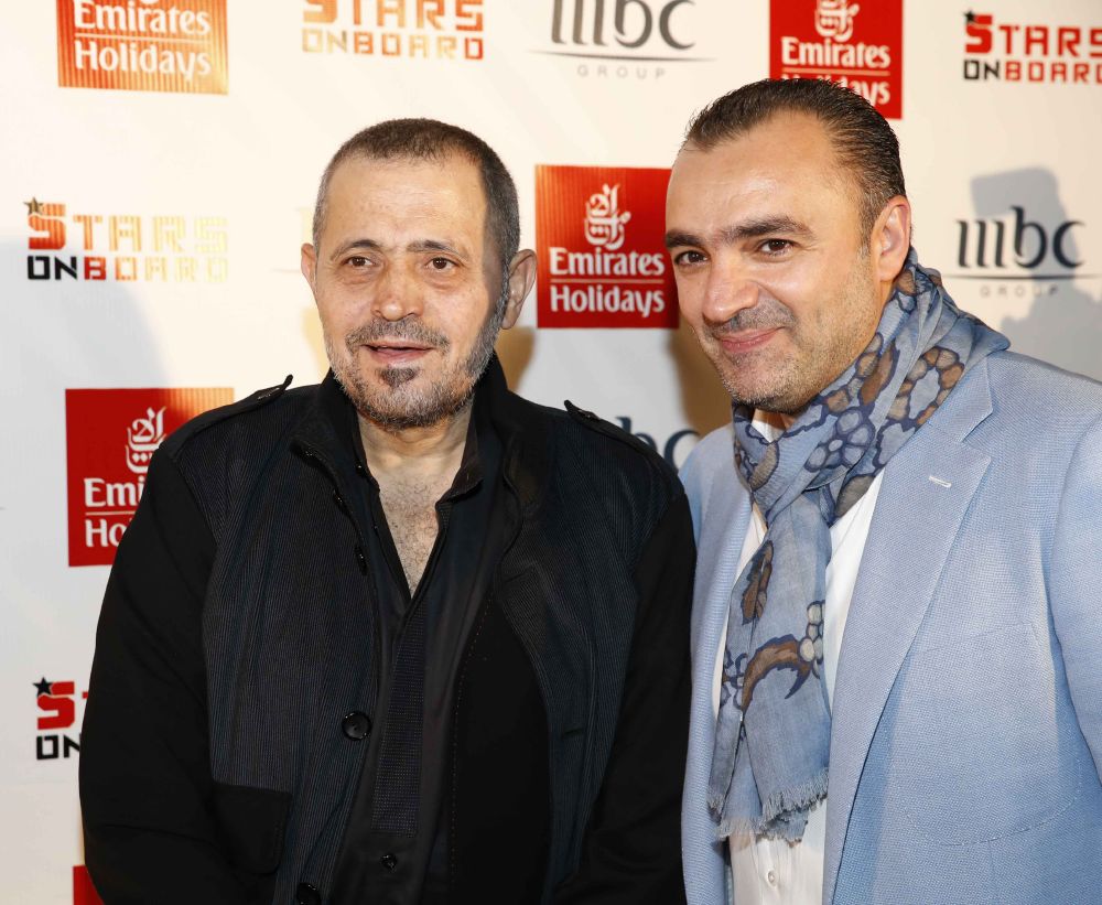 resized_MBC Group Stars on Board - summer cruise 2016 Launch - Goearge Wassouf & Youssef Harb