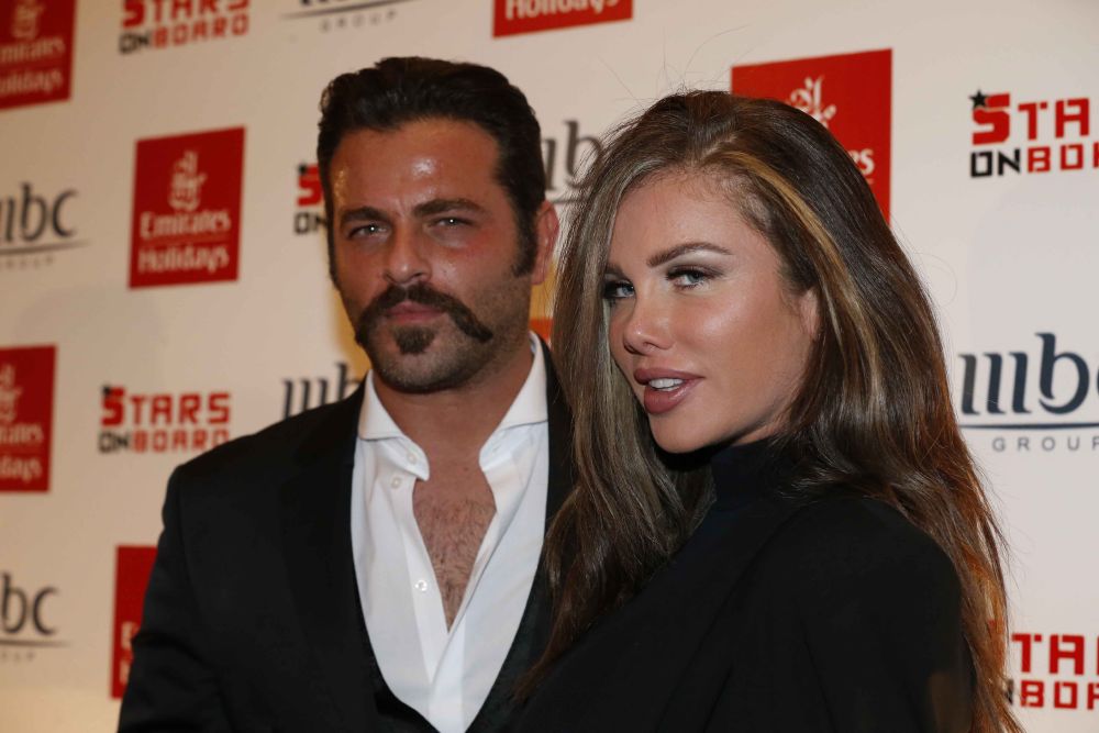 resized_MBC Group Stars on Board - summer cruise 2016 Launch - Nicole Saba & Youssef El Khal