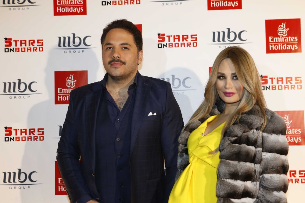 resized_MBC Group Stars on Board - summer cruise 2016 Launch - Rami & Dalida Ayach