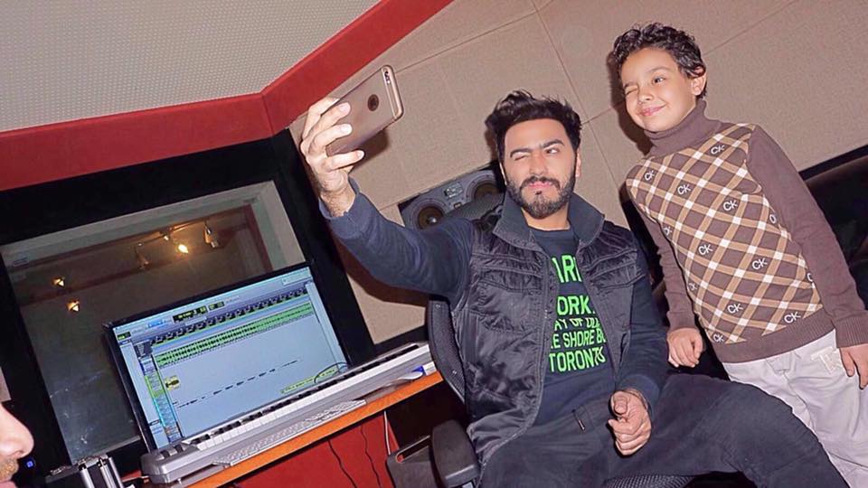 تامر وسلفي مع احمد السيسي