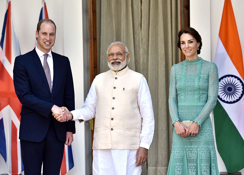 British Royals Visit: Prince William And Kate Middleton Meet Prime Minister Narendra Modi