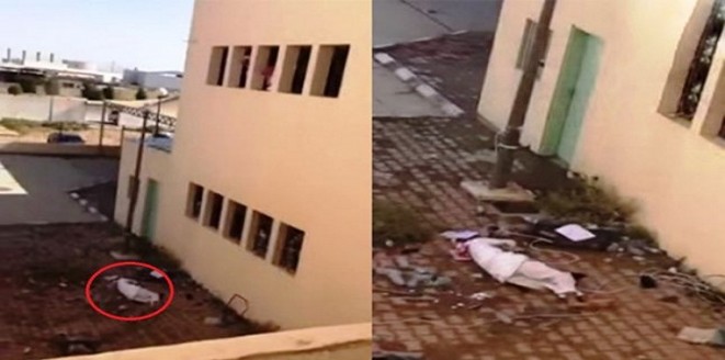 سقوط طالب سعودي حاول الهرب من المدرسة