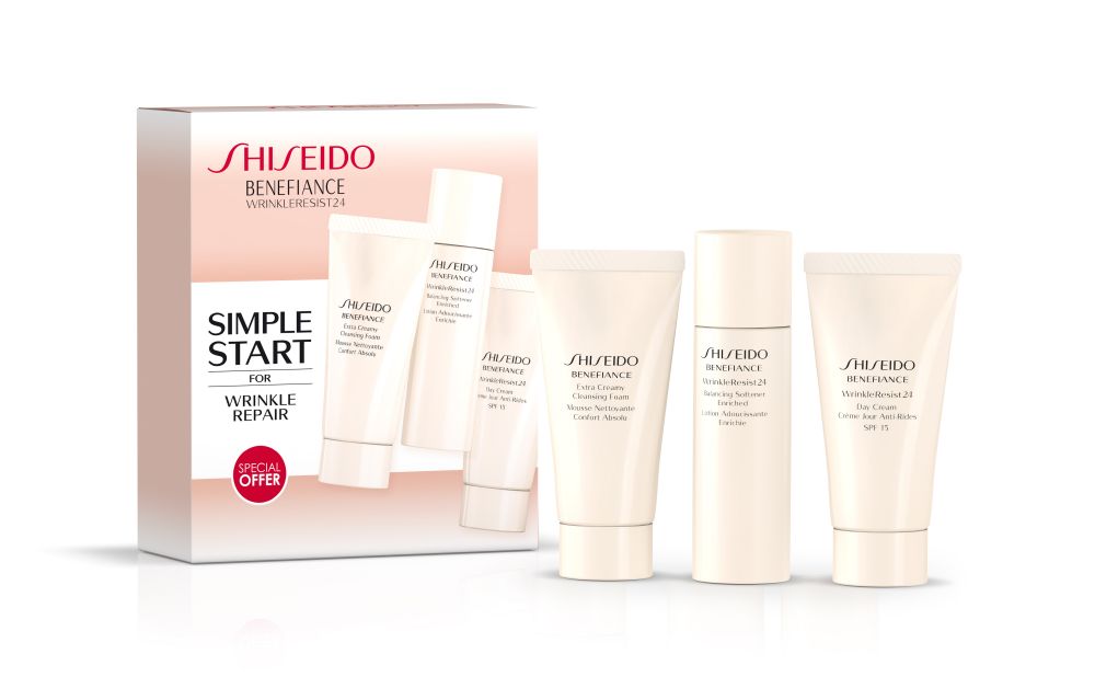 resized_Shiseido Benefiance Wrinkle Resist24 set (AED 434)