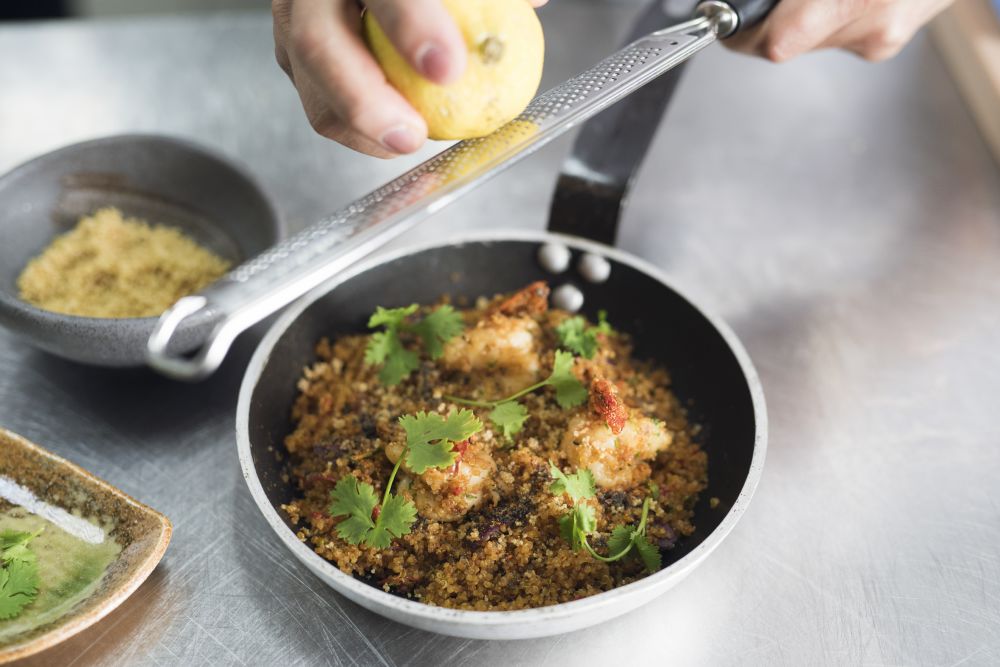 resized_Warm Quinoa with Harissa and Tensi Ebi