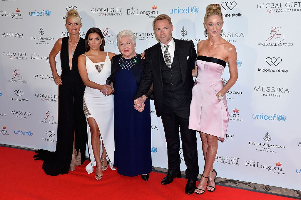 Global Gift Gala : Photocall At Hotel Georges V in Paris