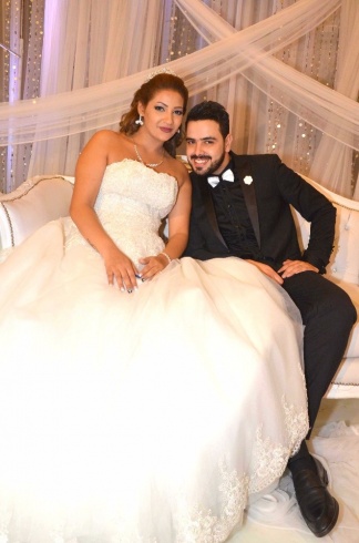 عمرو و احمد سعد يحتفلان بزفاف شقيقتهما (14)