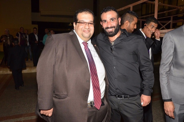 عمرو و احمد سعد يحتفلان بزفاف شقيقتهما (18)