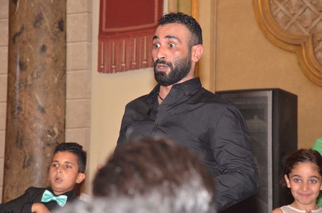 عمرو و احمد سعد يحتفلان بزفاف شقيقتهما (5)