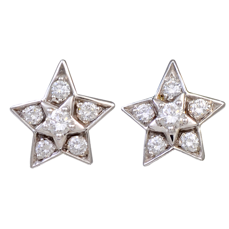 Chanel Diamond Studs