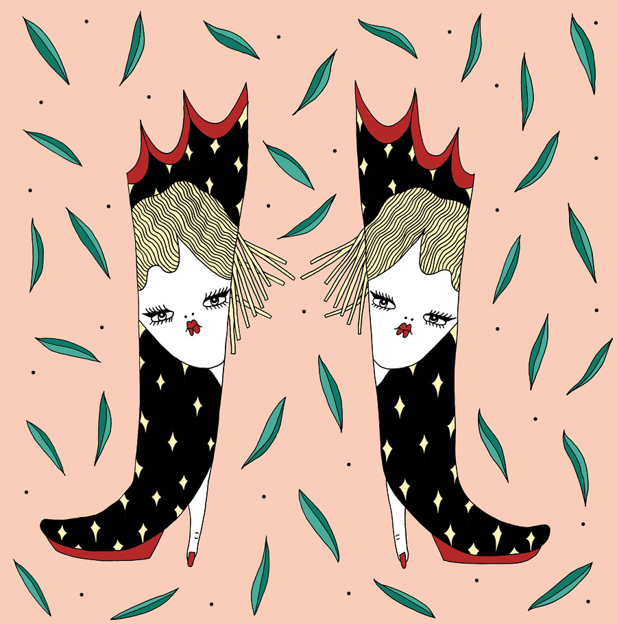La Fille Bertha _illustration Stivale
