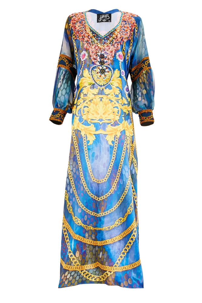resized_Namshi, Haya's Closet (blue kaftan), AED315