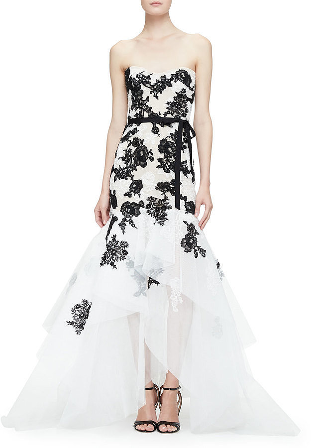 Monique-Lhuillier-Strapless-Embroidered-Lace-Gown-5995