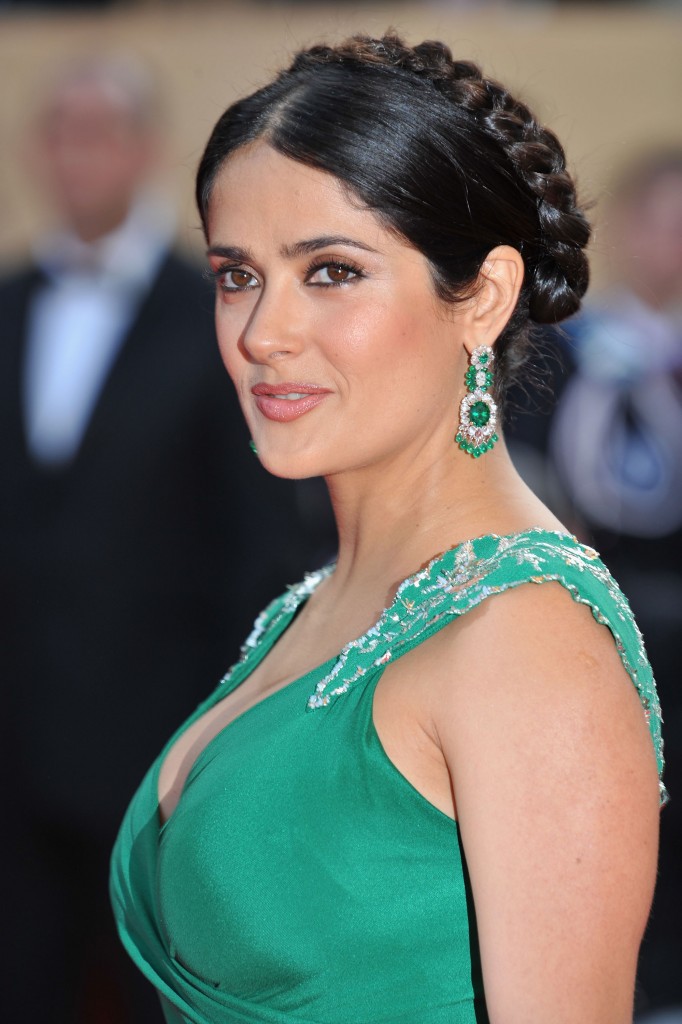 Gemstone Earrings - Salma Hayek