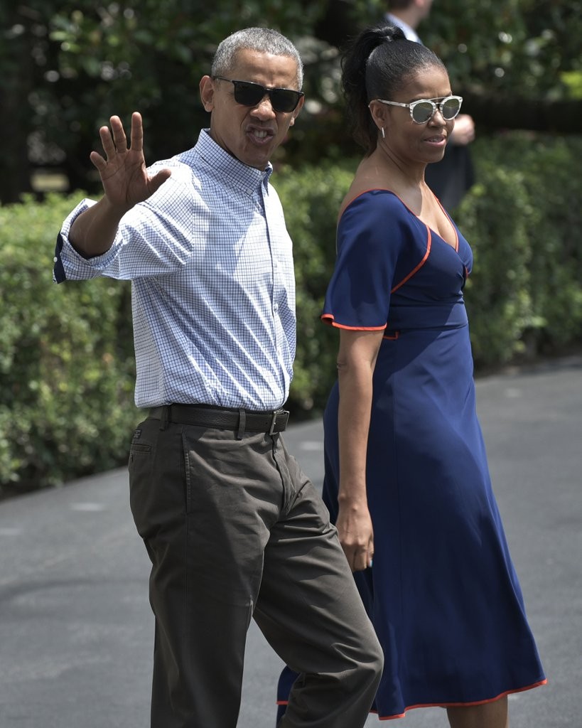 Michelle-Obama-Dress-Vacation-Martha-Vineyard-2016 (6)